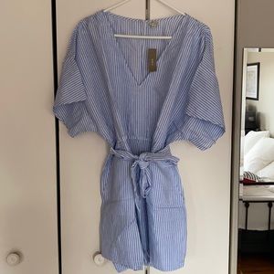 J.Crew Seersucker Romper